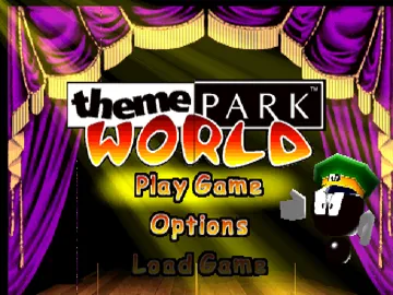 Theme Park World (EU) screen shot title